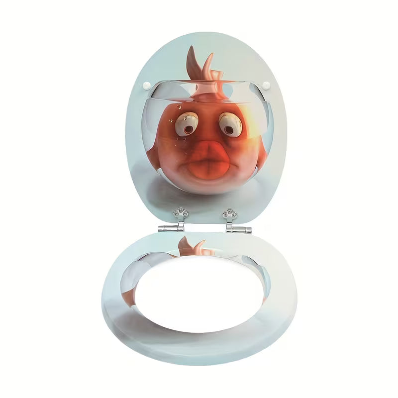 Abattant WC - Poisson Cristal