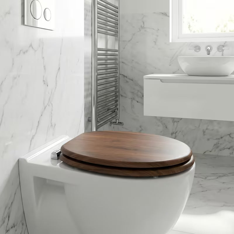 Abattant WC - Bois Noyer