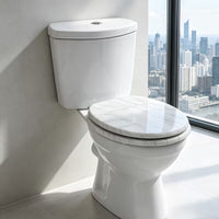Abattant WC - Marbre Blanc