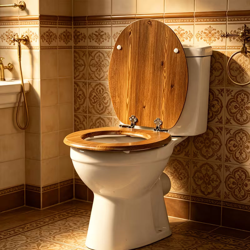 Abattant WC - Bois Foncé