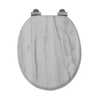 Abattant WC - Parquet Gris