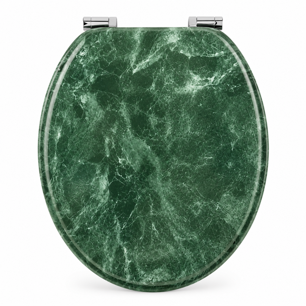 Abattant WC design - Emeraude -fermeture progressive soft close