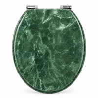 Abattant WC design - Emeraude -fermeture progressive soft close