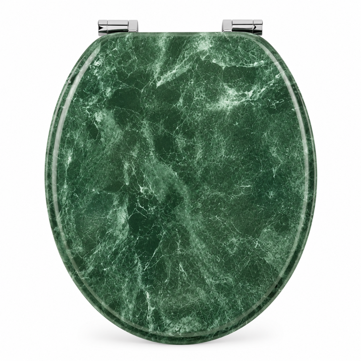 Abattant WC design - Emeraude -fermeture progressive soft close