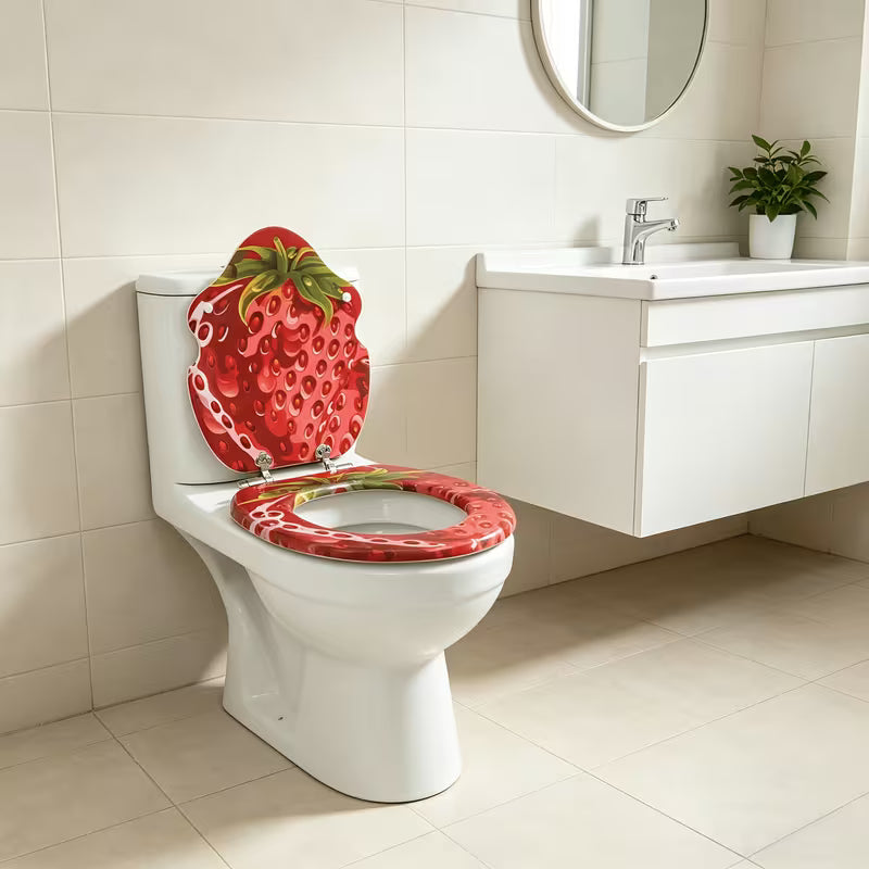 Abattant WC - Fraise