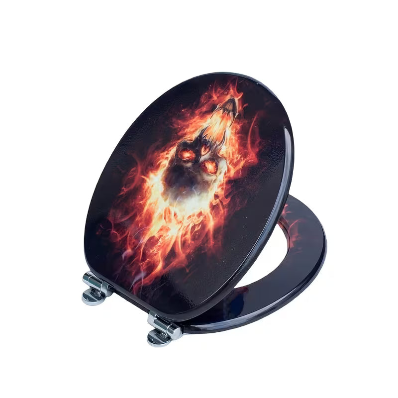 Abattant WC - Skull Design fire