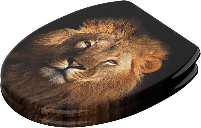 Abattant WC - Lion Majestueux