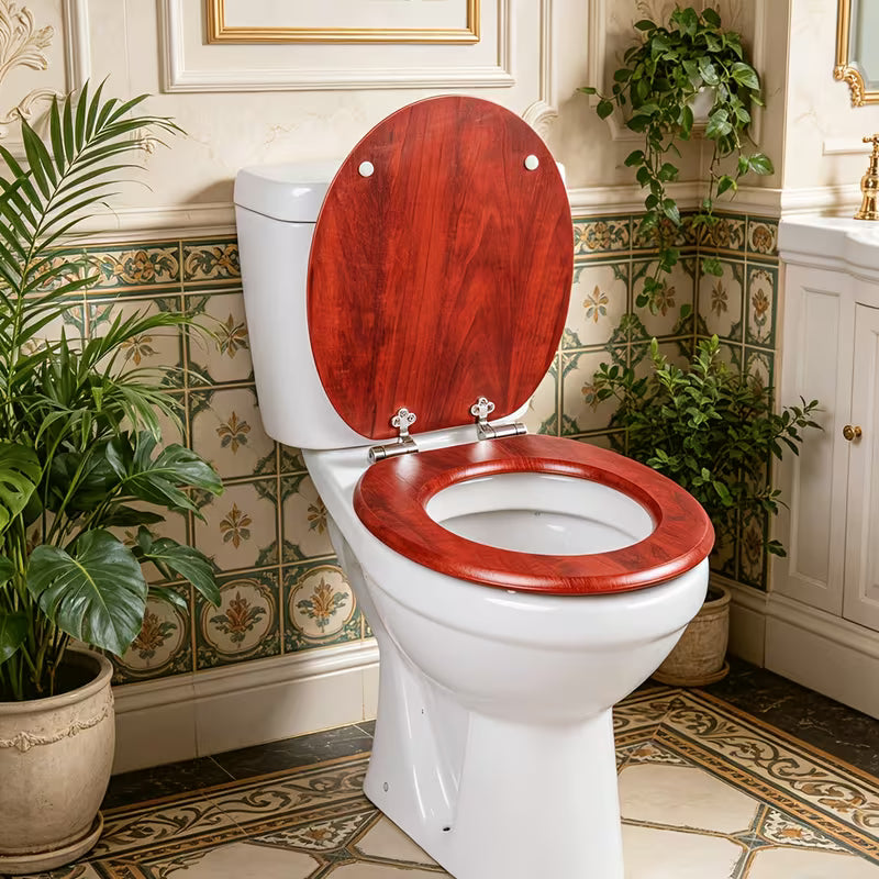 Abattant WC - Bois Acajou