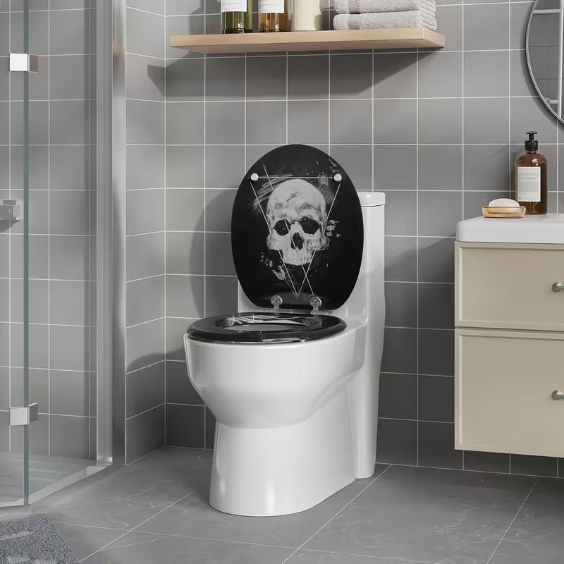 Abattant WC - Skull Design