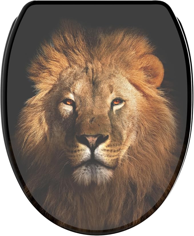 Abattant WC - Lion Majestueux