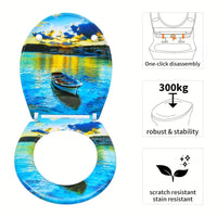 Abattant WC - Pirogue Océanique