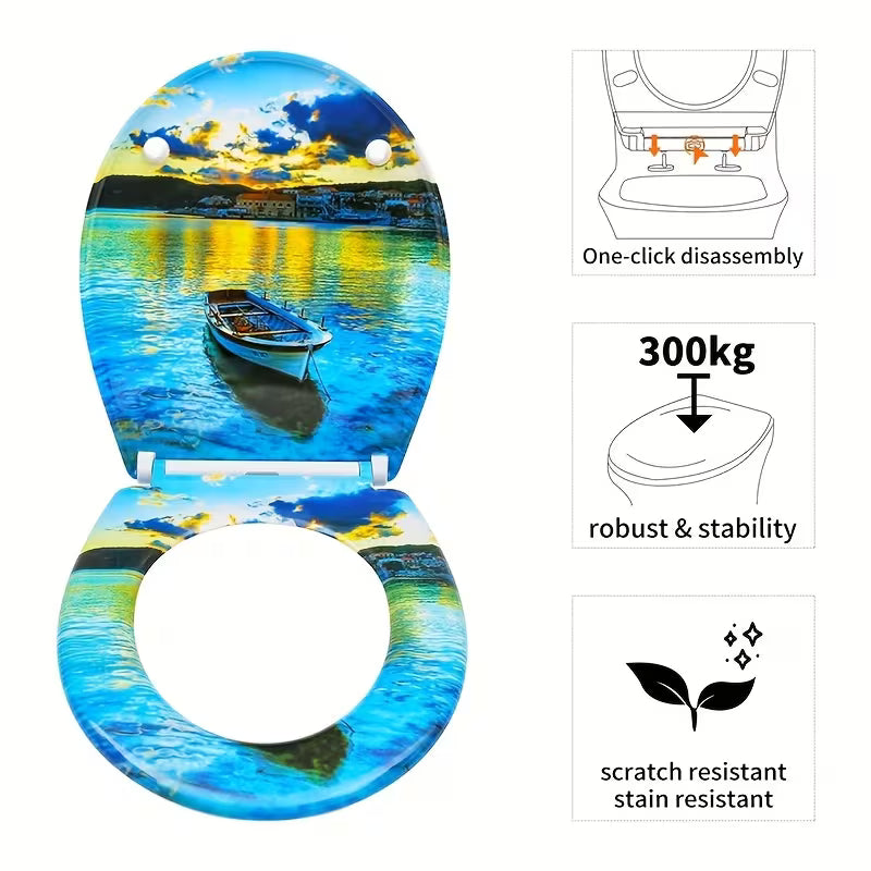 Abattant WC - Pirogue Océanique