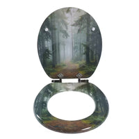 Abattant WC - Forêt-fermeture progressive soft close