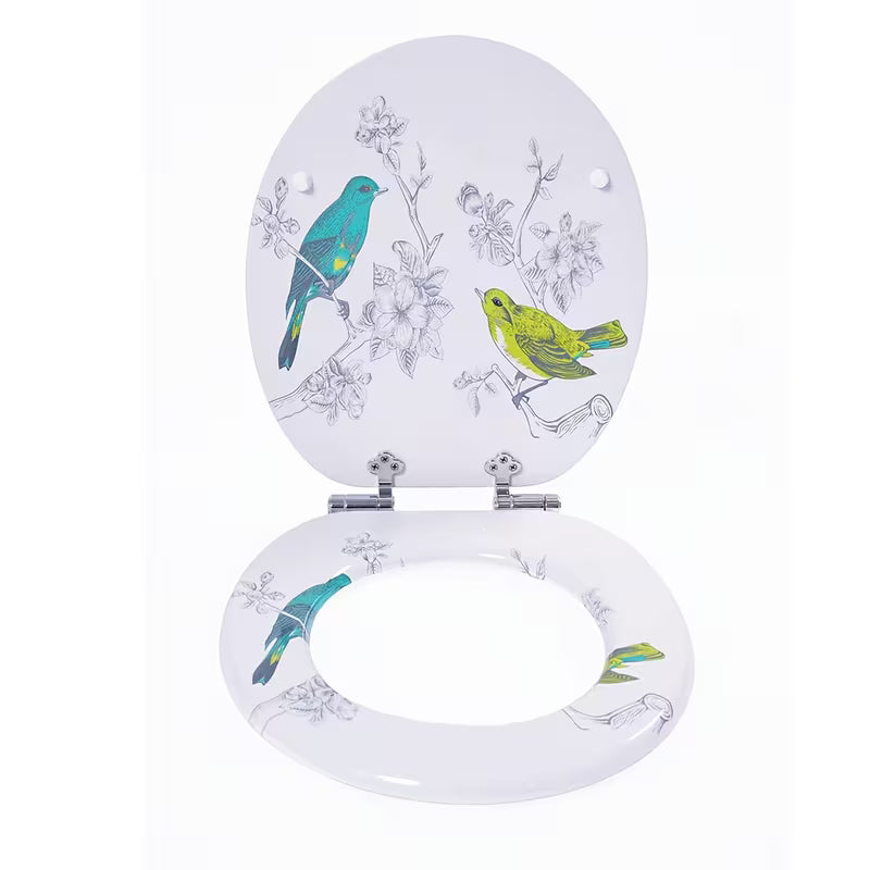 Abattant WC - Oiseaux-fermeture progressive soft close