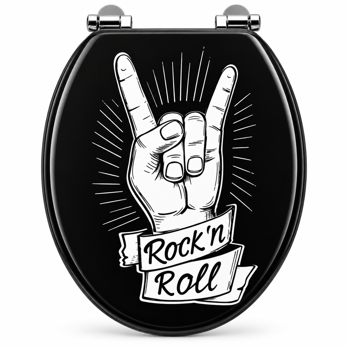 Abattant WC-design rock spirit – Soft Close – Duroplast