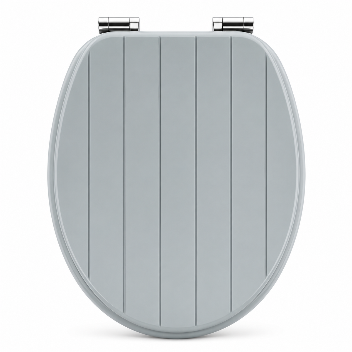 Abattant WC - Bois Rayé-fermeture progressive soft close