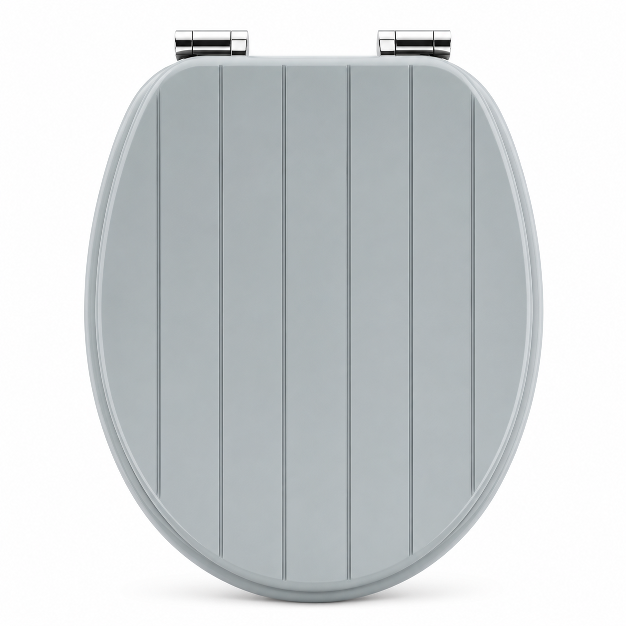 Abattant WC - Bois Rayé-fermeture progressive soft close