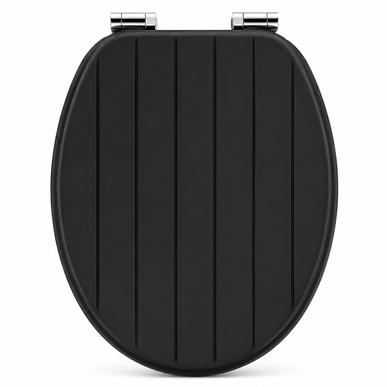 Abattant WC - Bois Rayé-fermeture progressive soft close