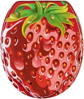 Abattant WC - Fraise