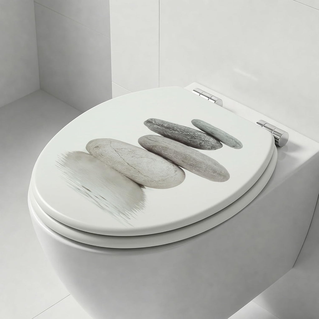 Abattant WC - Harmonie de Galets