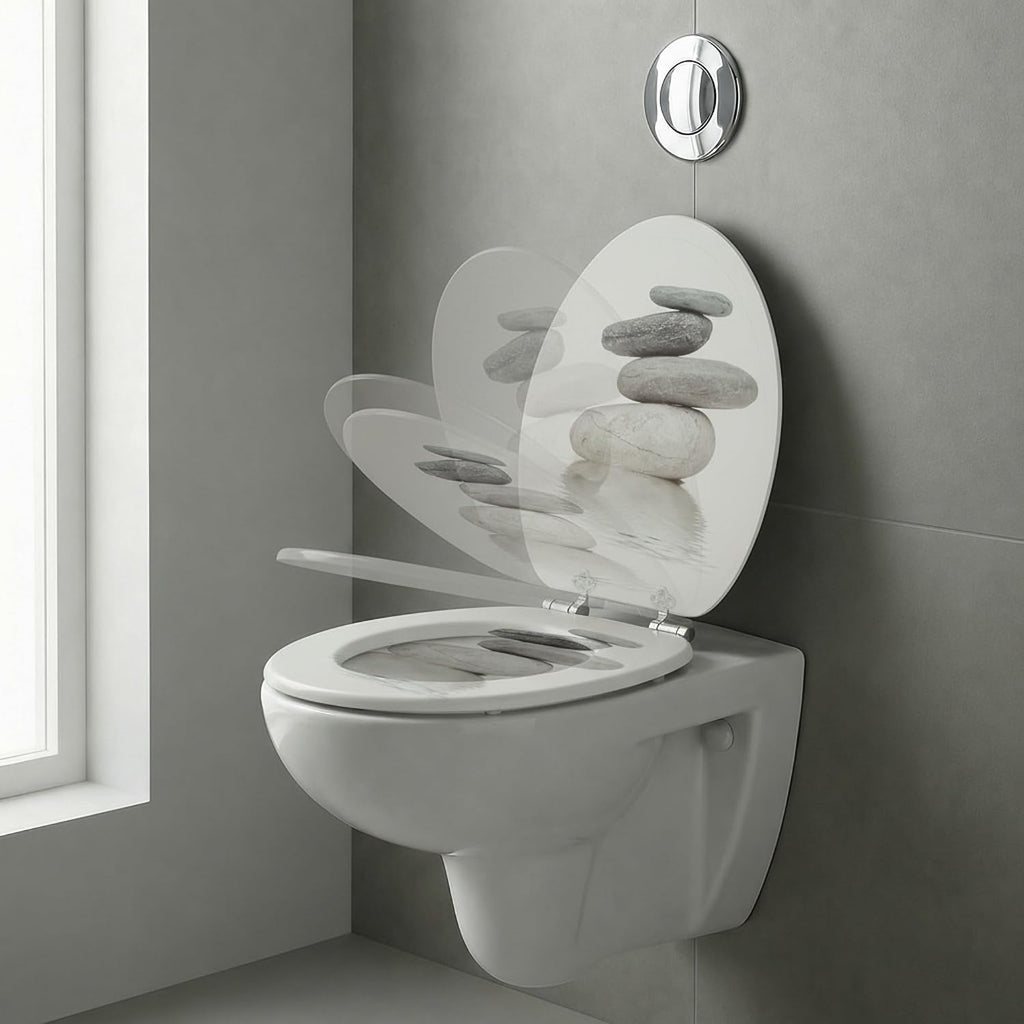 Abattant WC - Harmonie de Galets