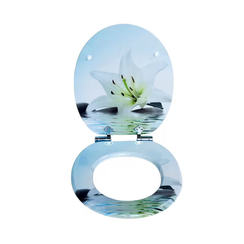 Abattant WC - Lys Blanc & Reflets d’Eau