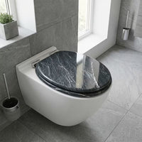 Abattant WC - Marbre Bleu Marine