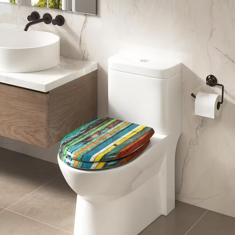 Abattant WC - Arc-en-Ciel Rustique