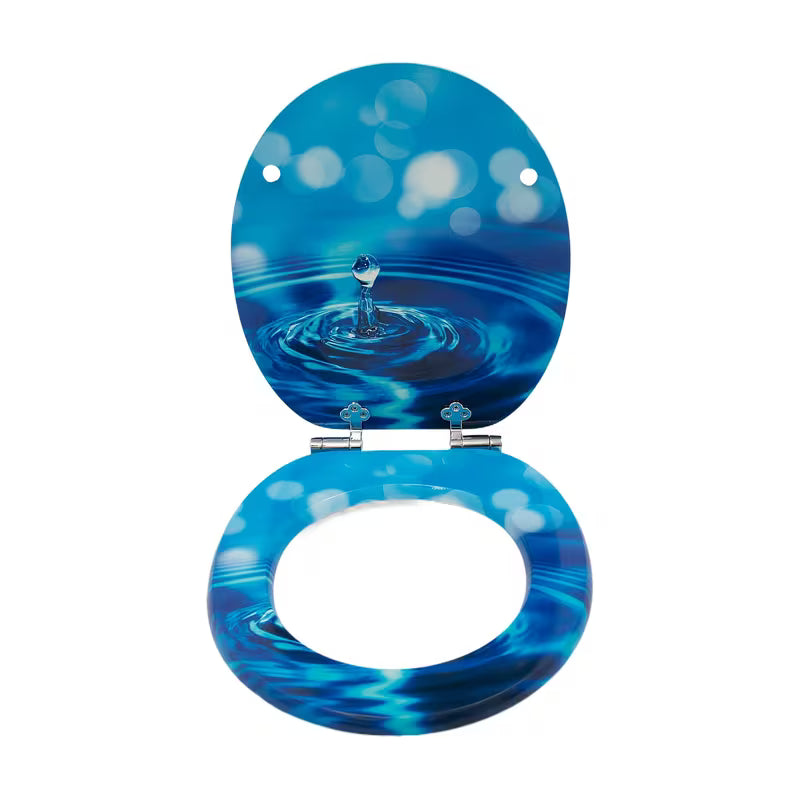 Abattant WC - Goutte Azur