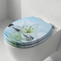 Abattant WC - Lys Blanc & Reflets d’Eau