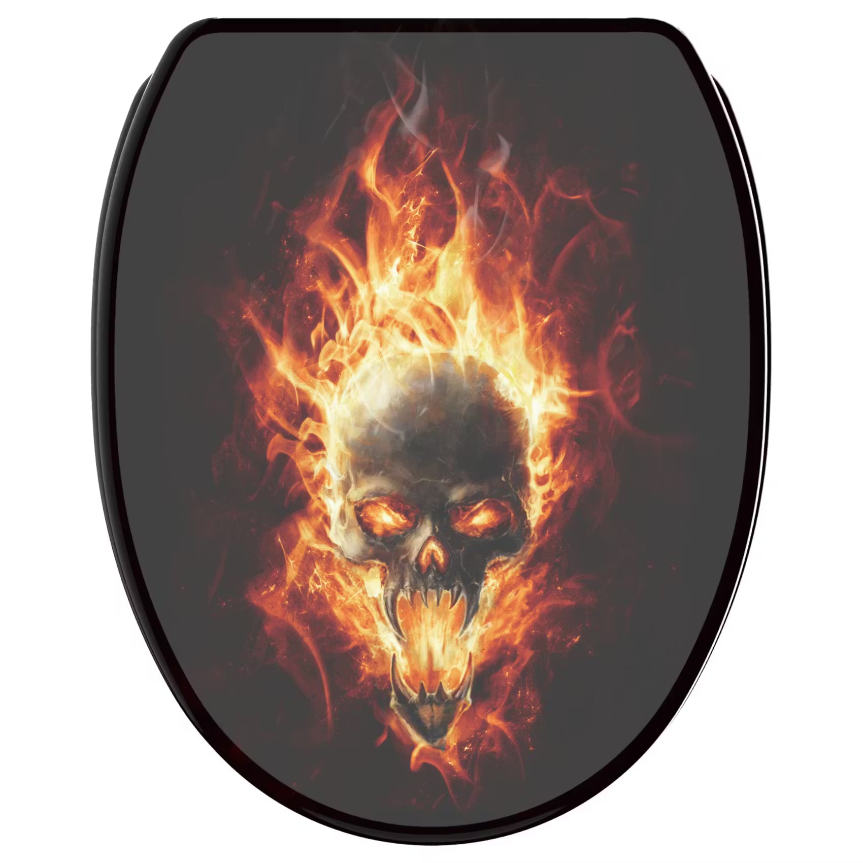 Abattant WC - Skull Design fire